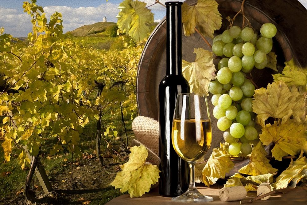 White Wine and Green Grapes