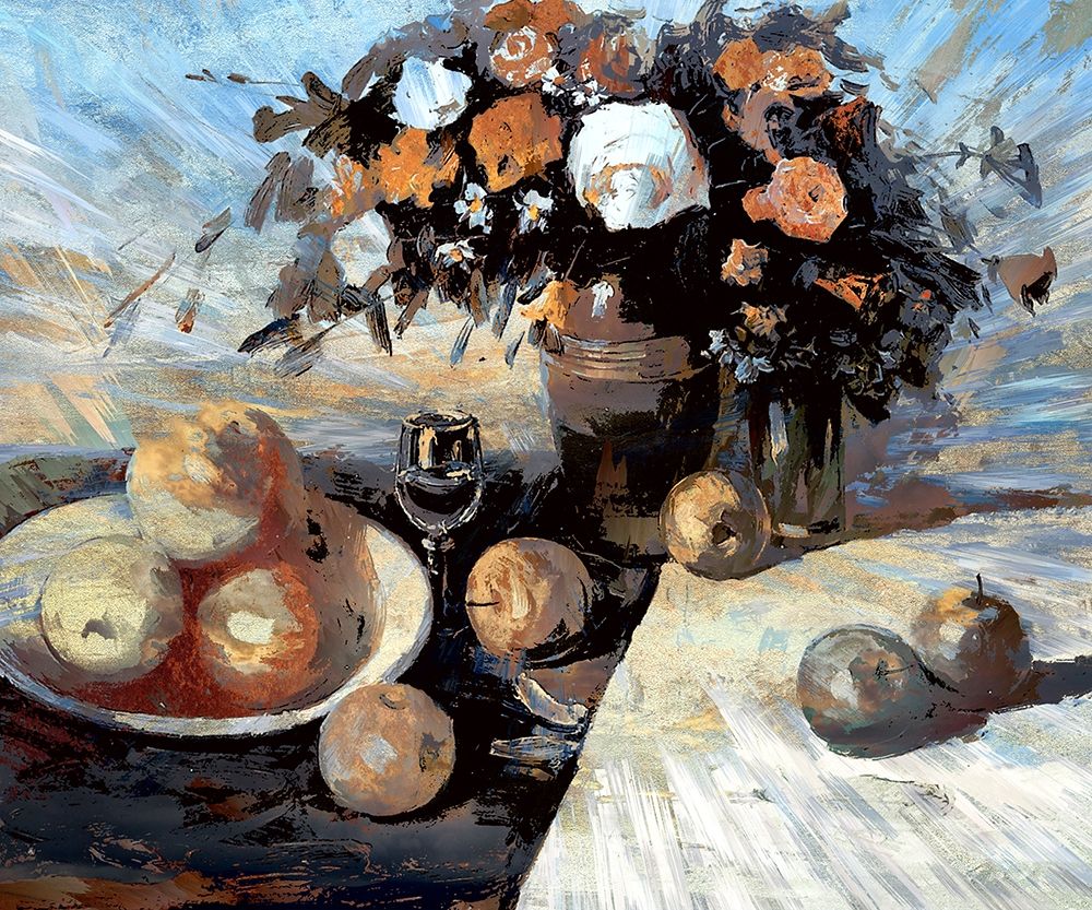 Apples, Flowers and Water II