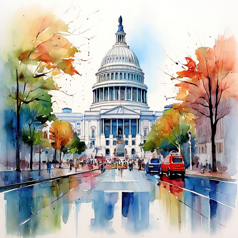 Capital City Reflection