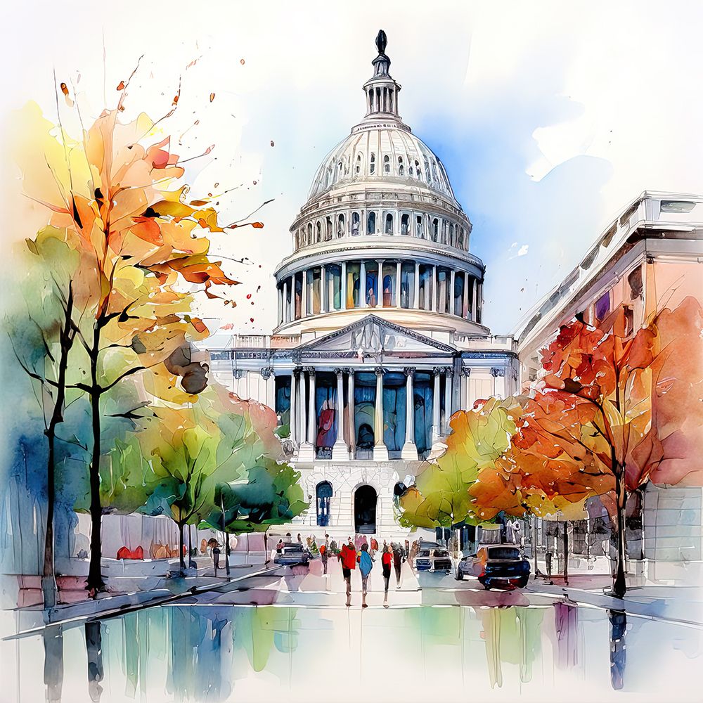 Reflection Of The Capitol