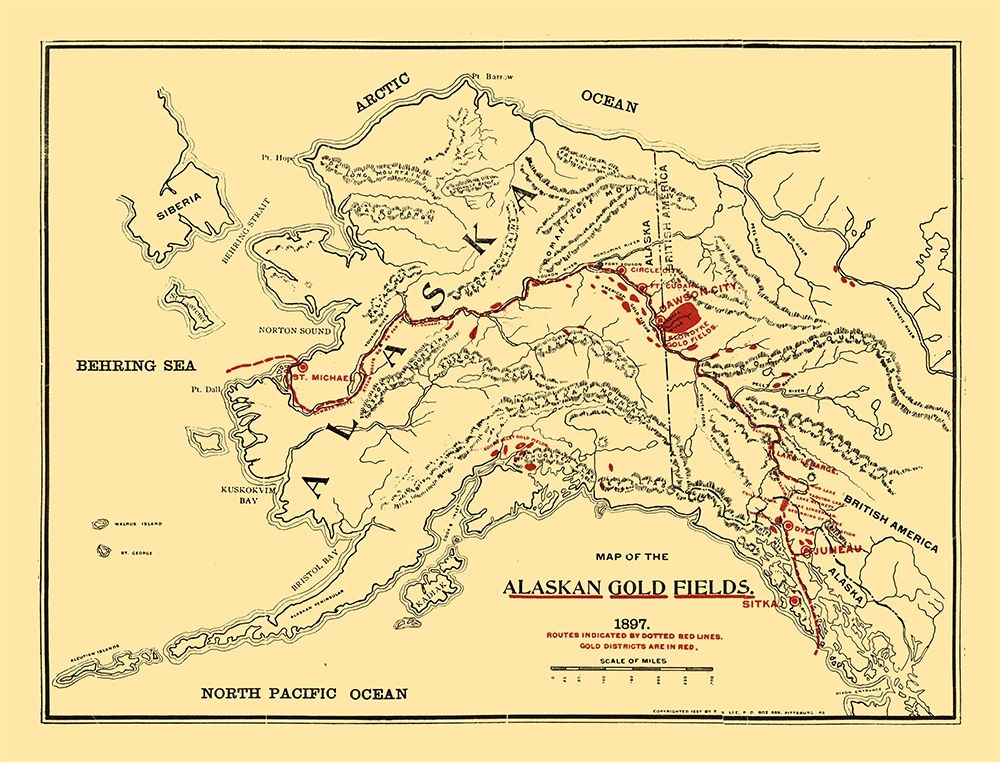 Alaska Gold Fields - Lee 1897