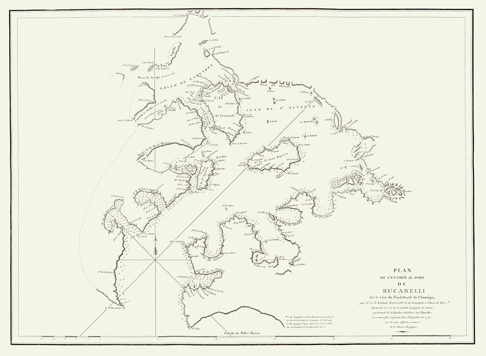 Bucarelli Bay Alaska - LImprimeire 1797