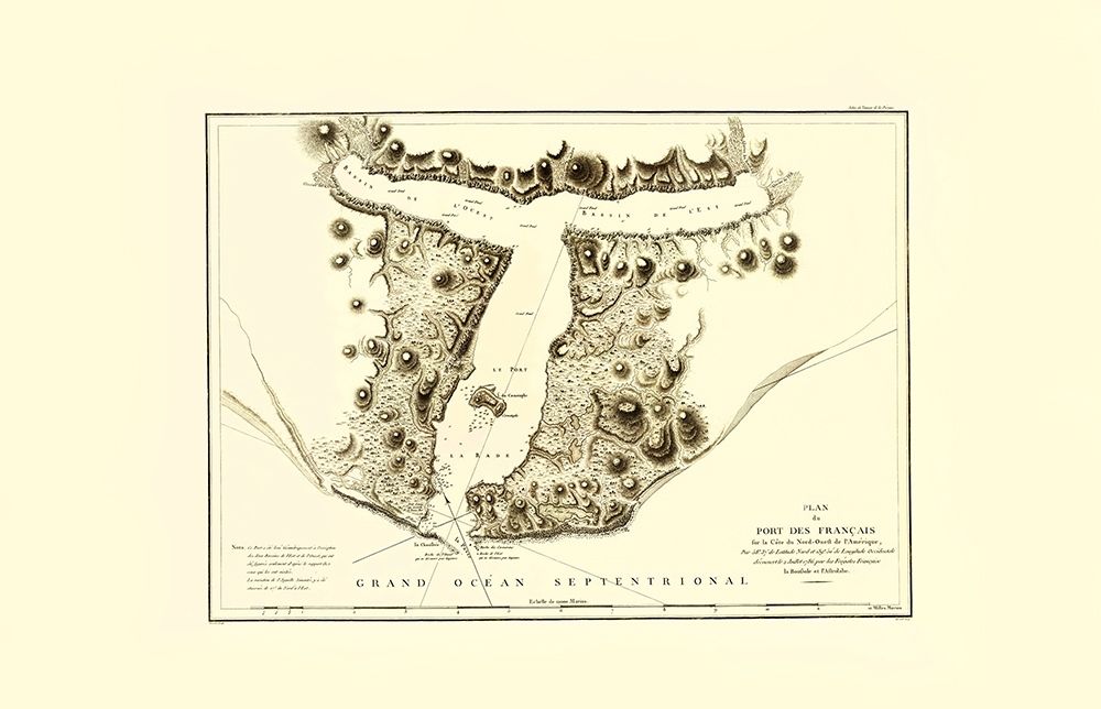 Lituya Bay - Depot De La Marine 1797