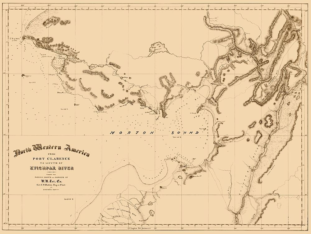 Norton Sound Alaska - Bulkley 1867