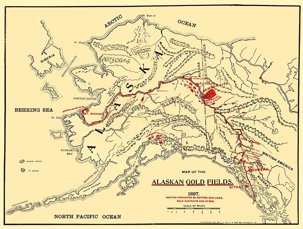 Alaskan Gold Fields - Lee 1897