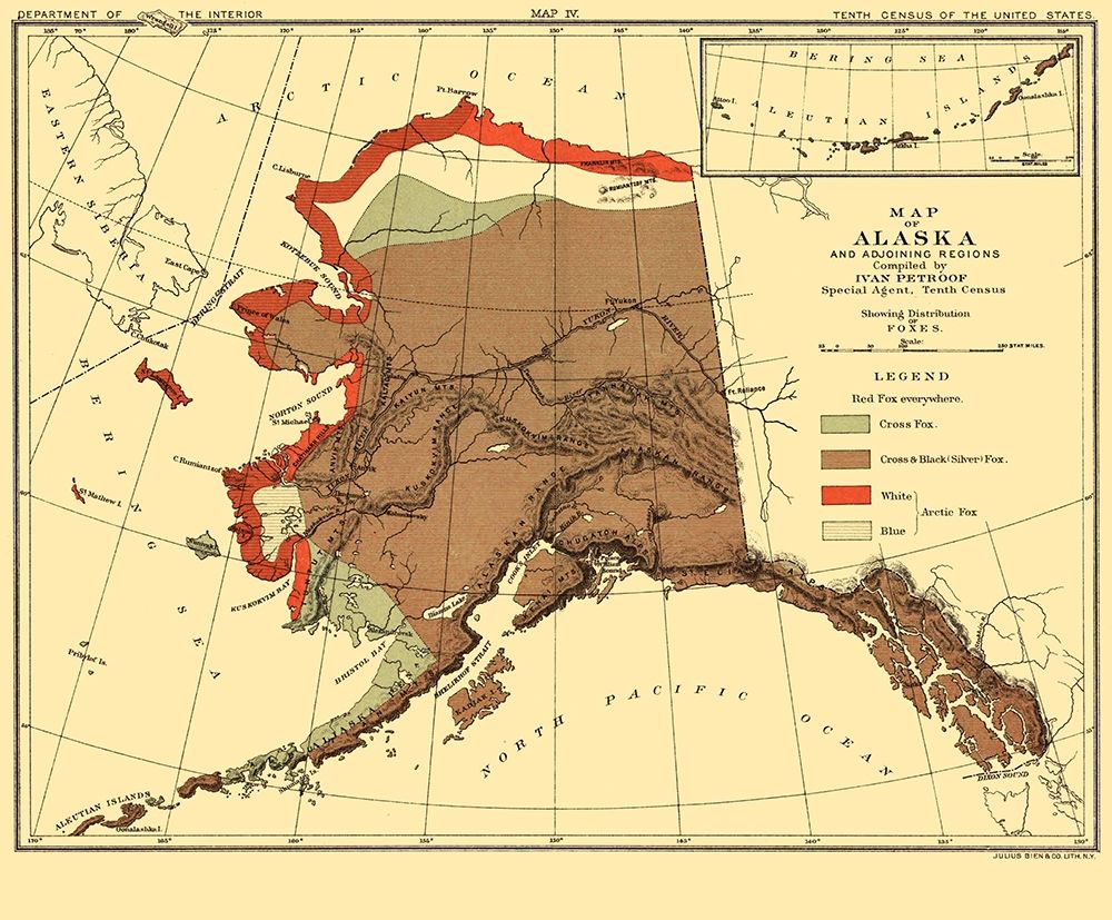 Alaska Fox Habitat - Bien 1882