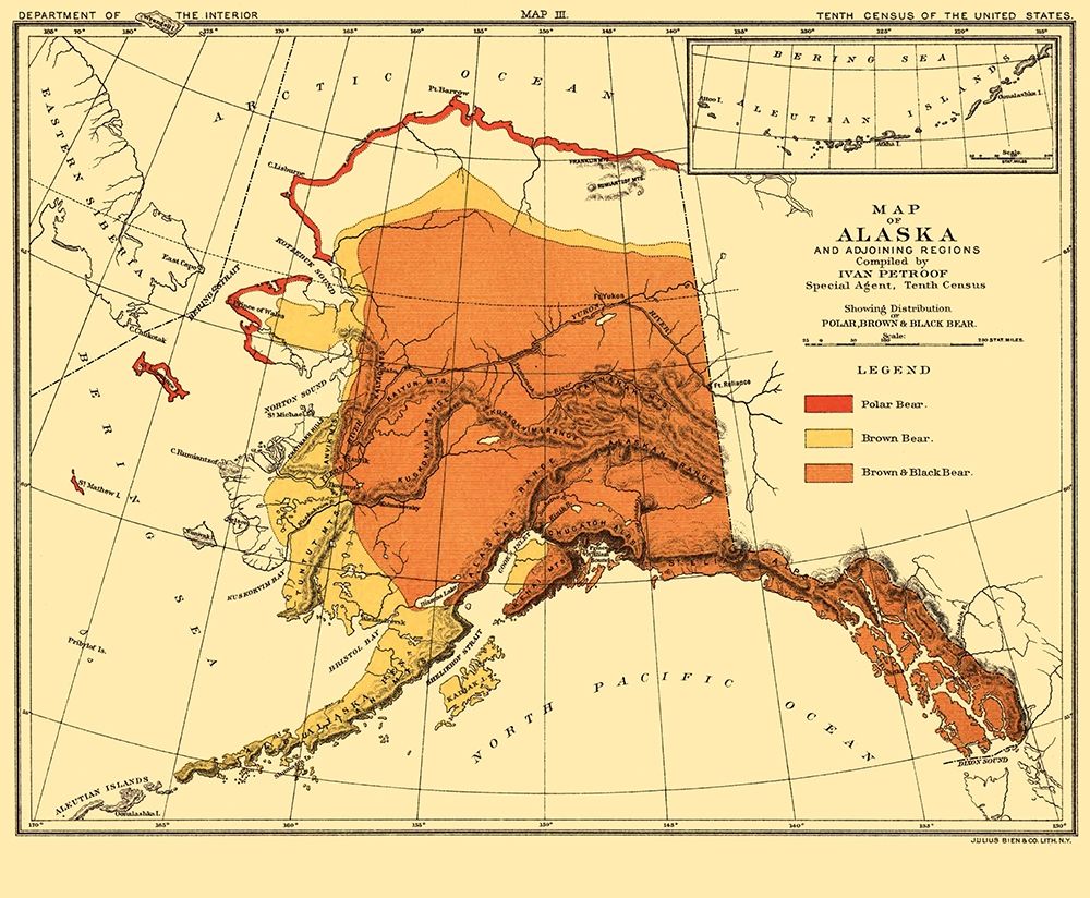 Alaska Bear Habitat - Bien 1882