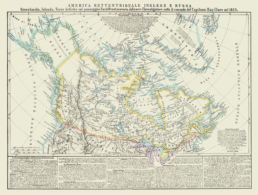 English Russian American Territories