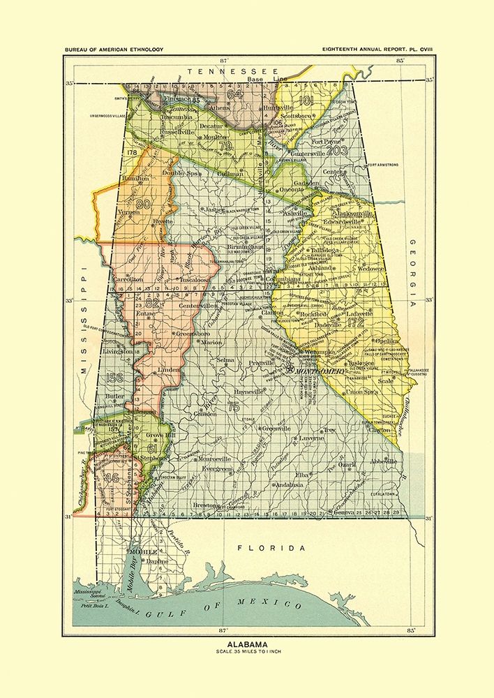 Alabama - Hoen 1896