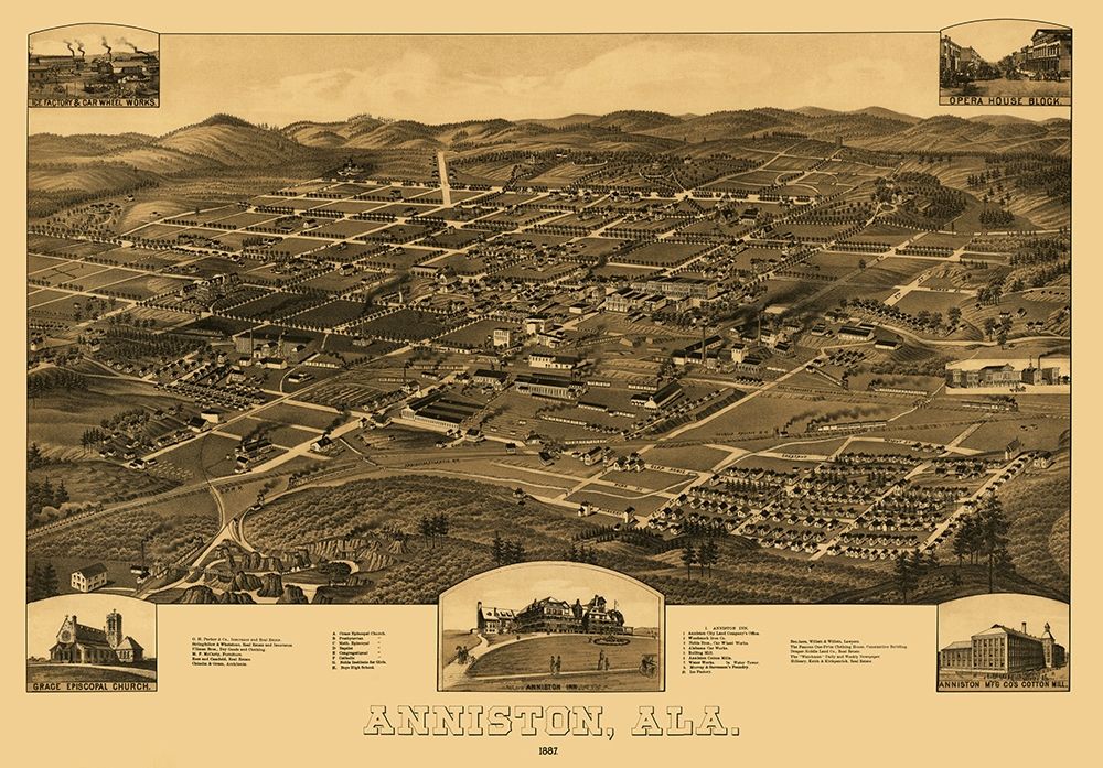 Anniston Alabama - Beck 1887