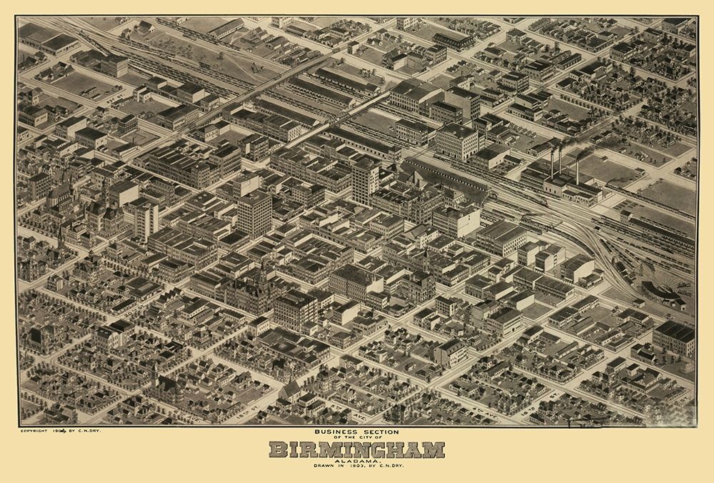 Birmingham Alabama - Dry 1903