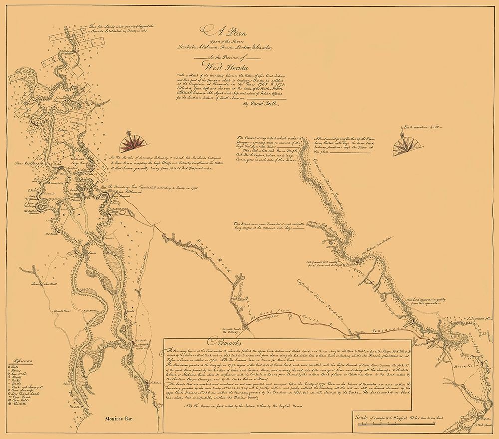 Alabama, West Florida Coastal Rivers - Taitt 1771