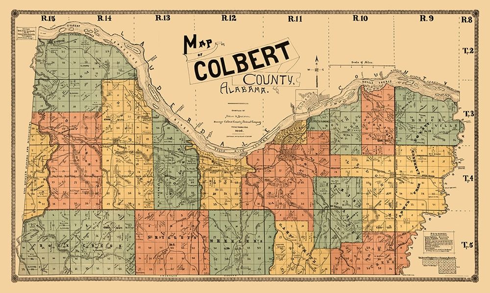 Colbert County Alabama - Bacon 1896