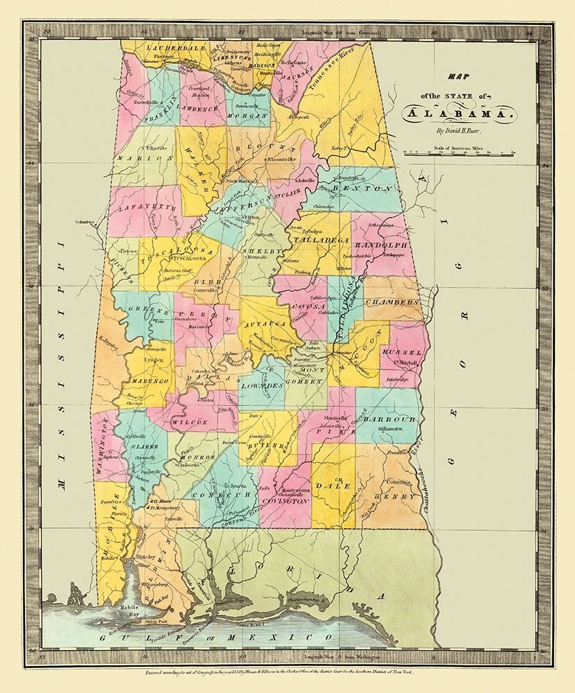 Alabama - Burr 1835