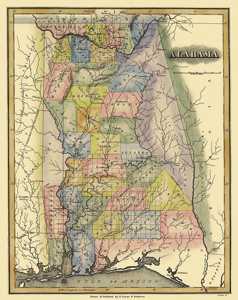 Alabama - Lucas 1823