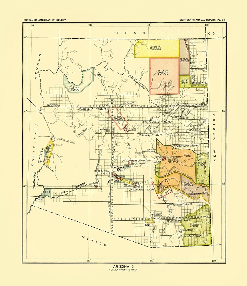 Arizona - Hoen 1896