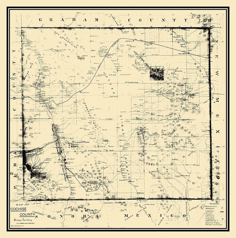 Cochise Arizona - Howe 1890