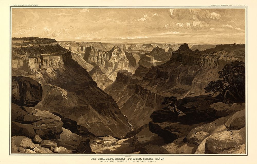 Grand Canyon, Transept Kaibab Div Arizona