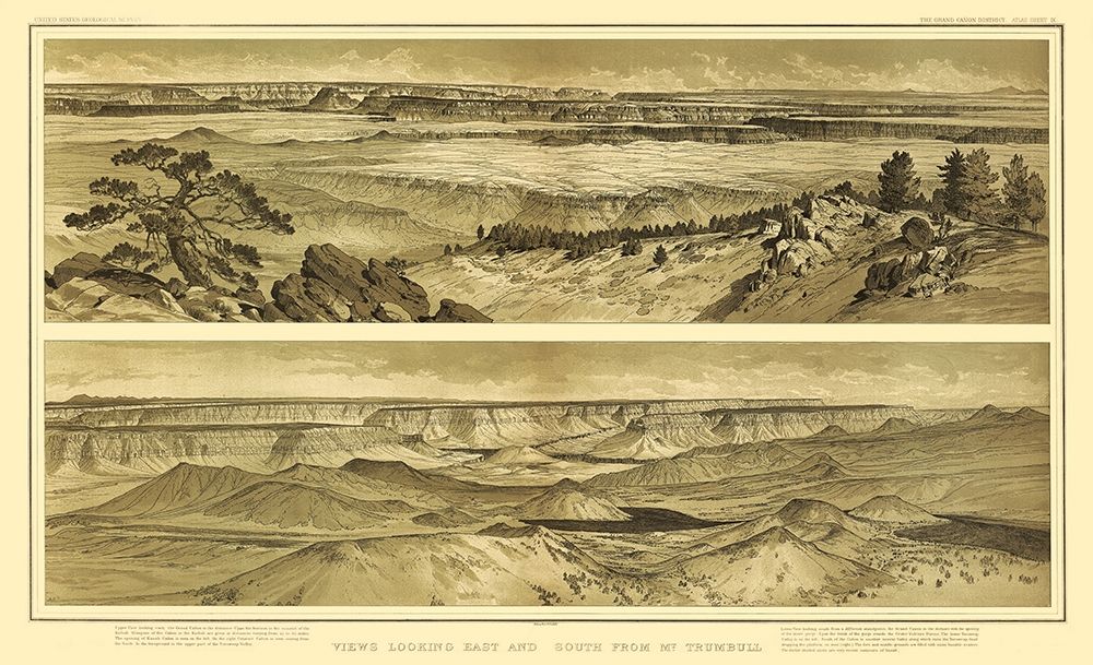 Grand Canyon, East and South Mt Trumbull Arizona