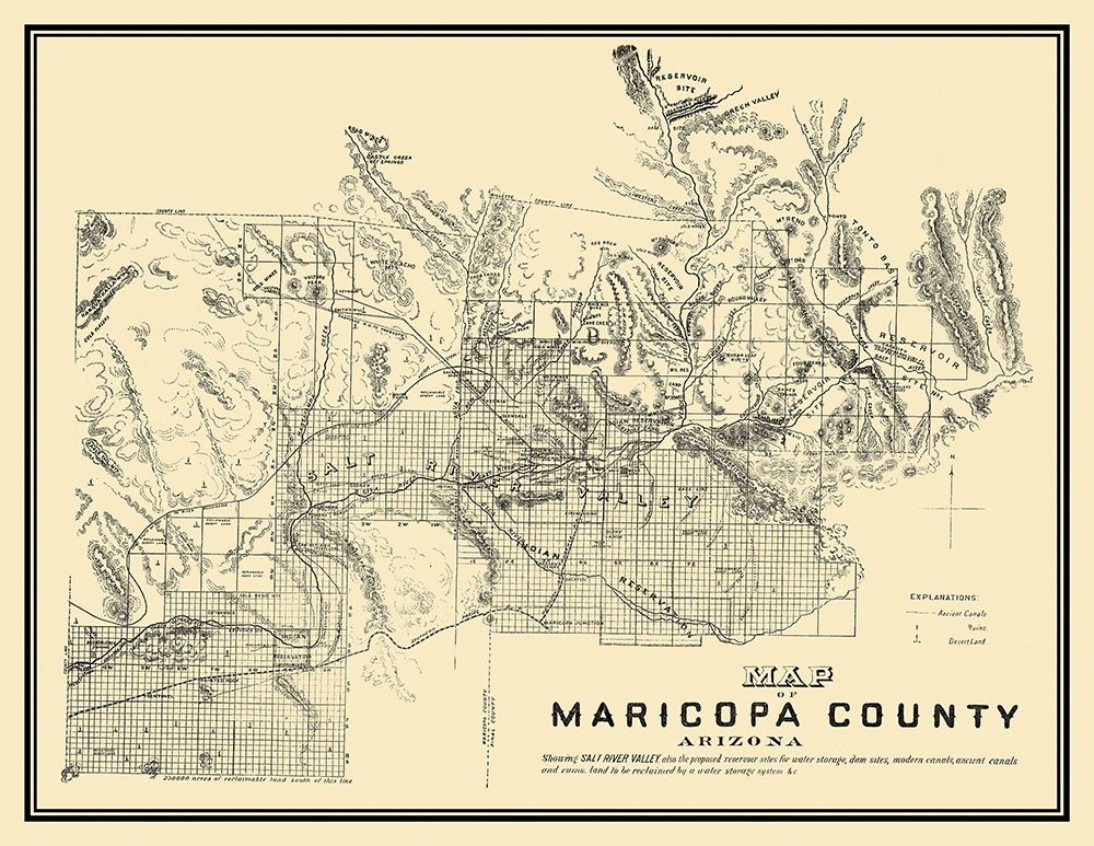 Maricopa Arizona - 1889