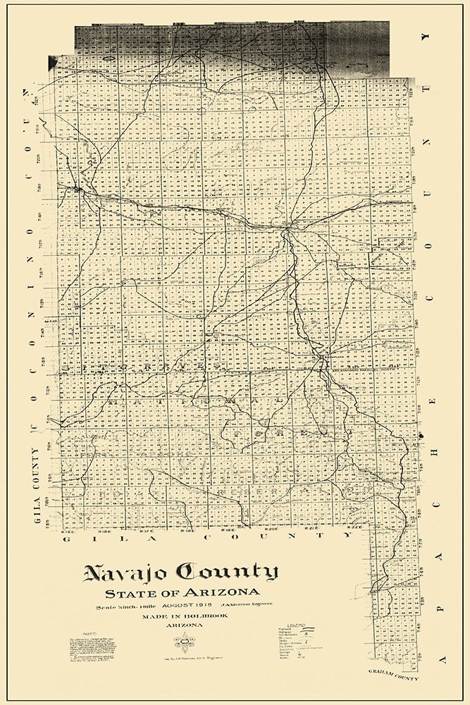 Navajo Arizona Landowner - Morrow 1918
