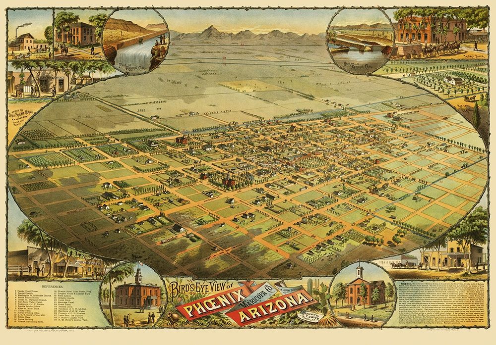 Phoenix Arizona - Schmidt 1885