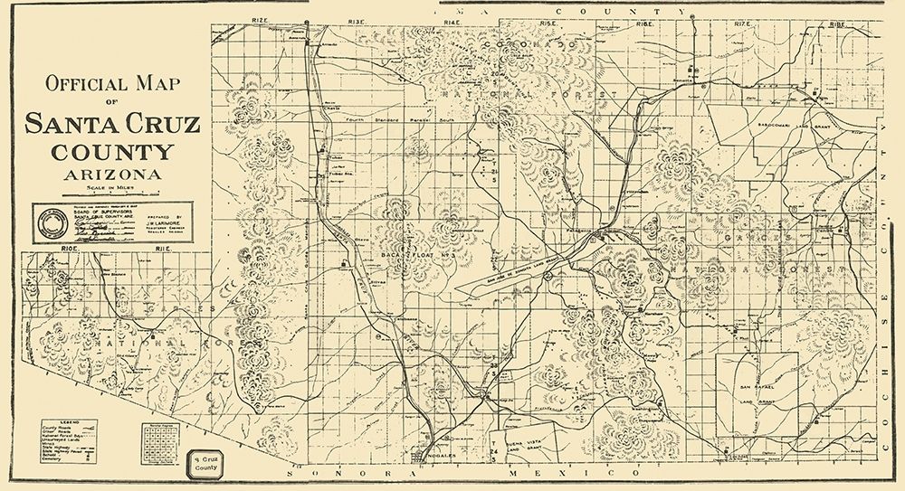 Santa Cruz Arizona - Larimore 1917