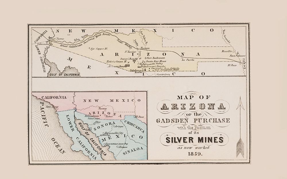 Arizona Gadsden Purchase Silver Mines