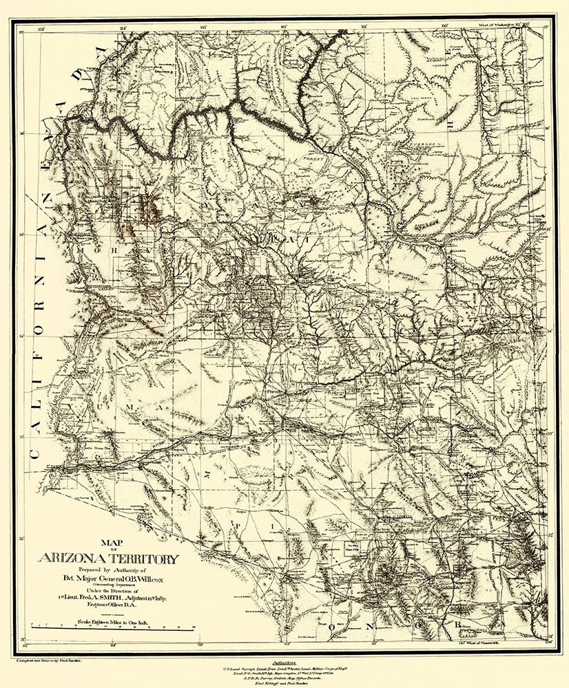 Arizona - Riecker 1879