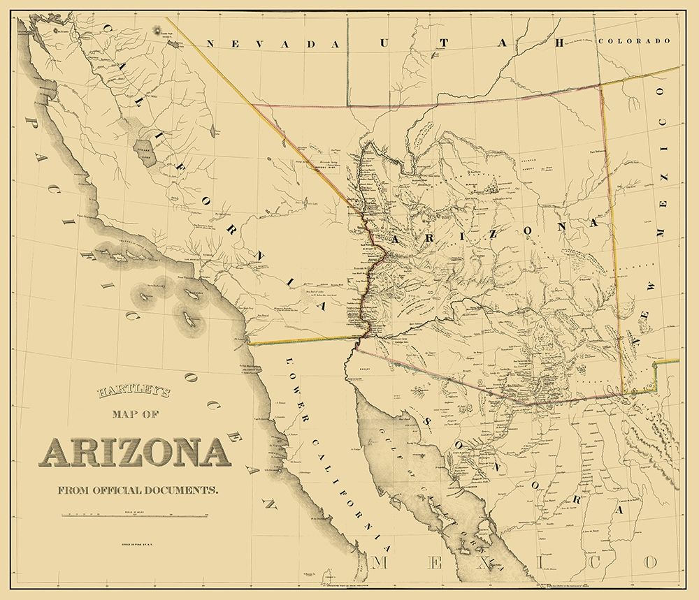 Arizona - Hartley 1863