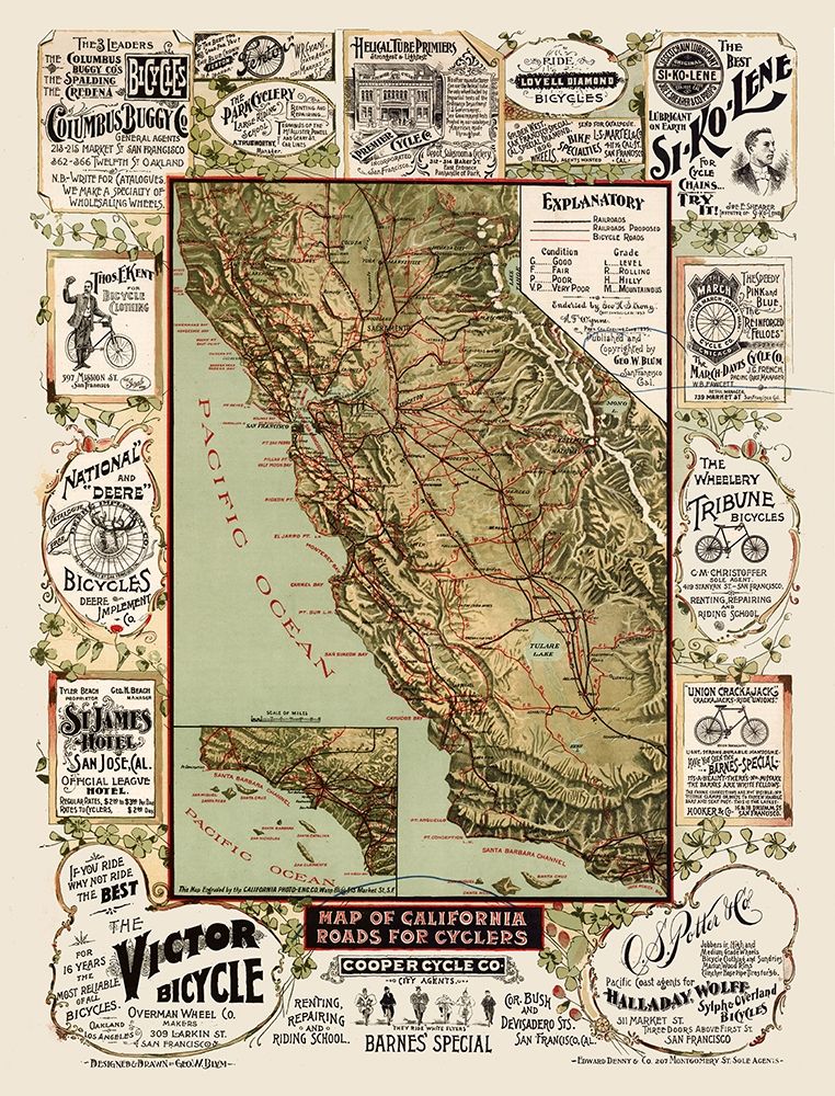California Cyclers - Blum 1895