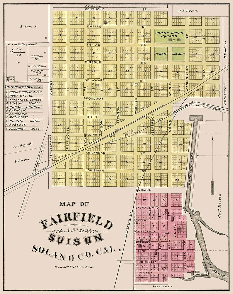 Fairfield, Suisun California Landowner