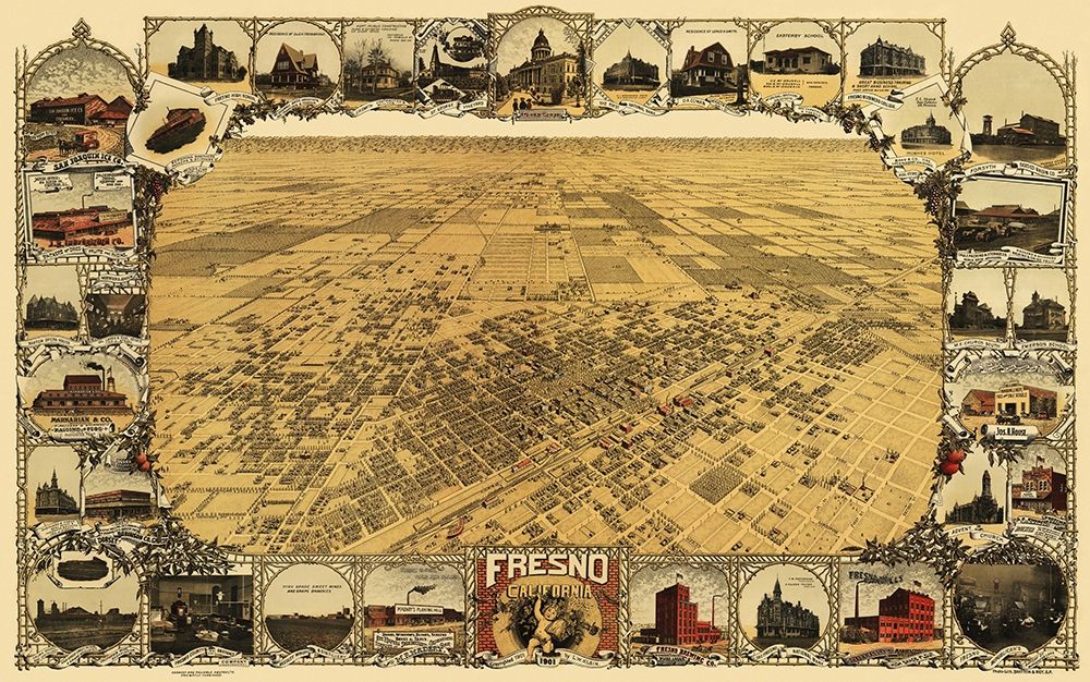 Fresno California - Klein 1901