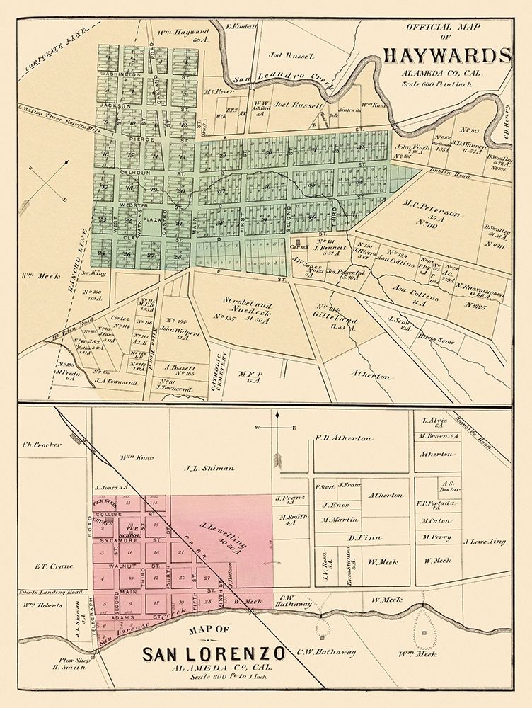 Haywards, San Lorenzo California Landowner