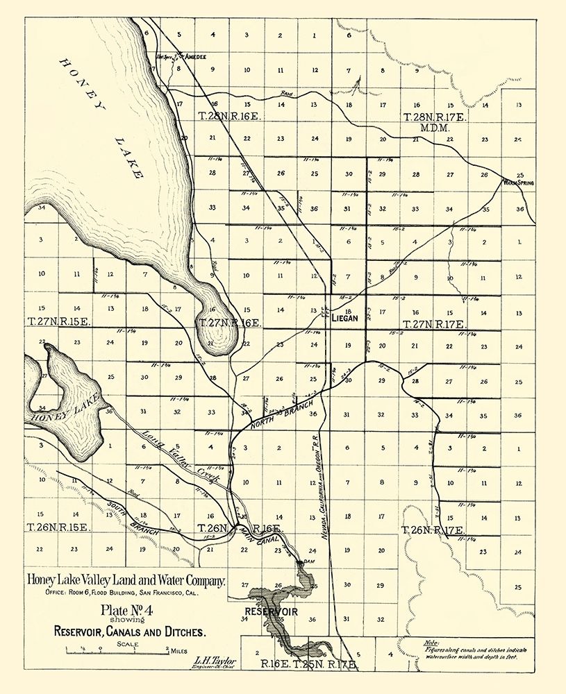 Honey Lake - Taylor 1891