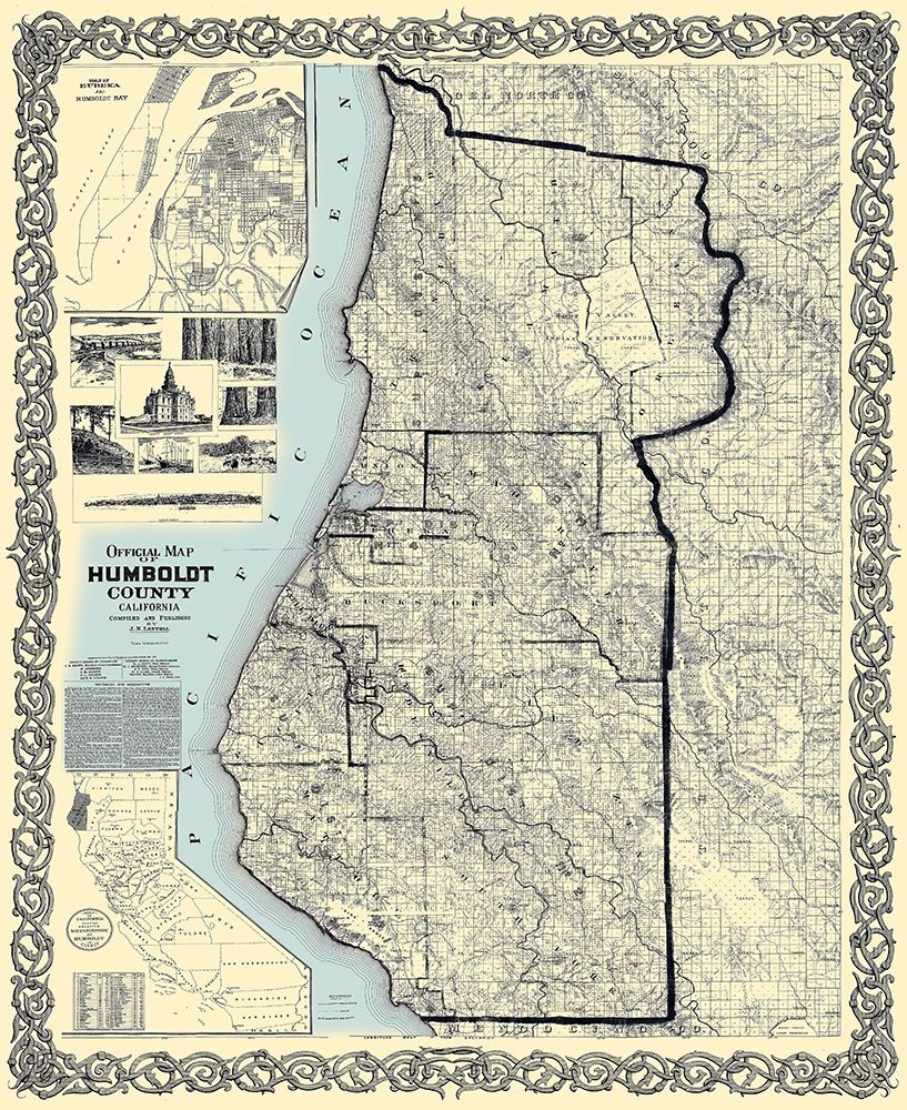 Humboldt California Landowner - Lentell 1898