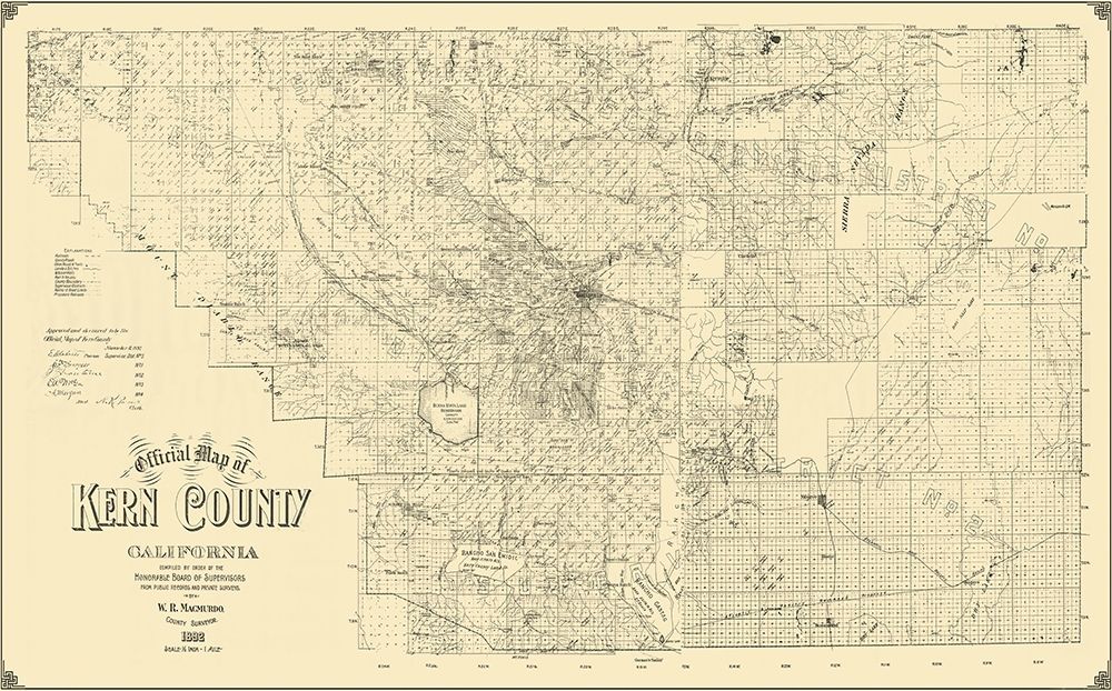 Kern California Landowner - Macmurdo 1892