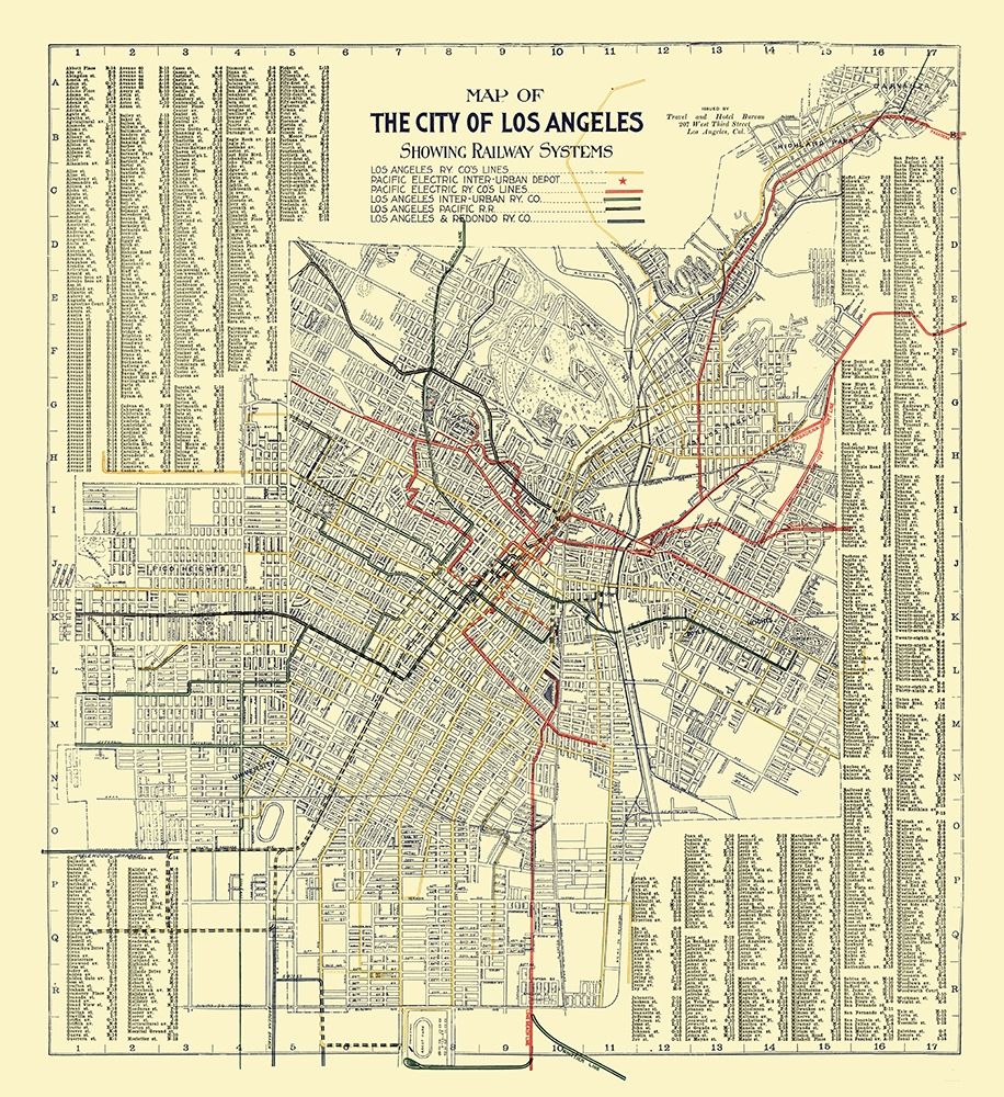 Los Angeles California Railway -1906