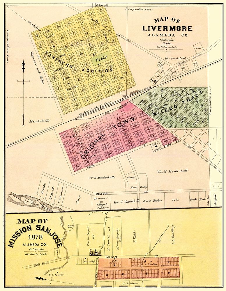 Livermore, Mission San Jose California Landowner