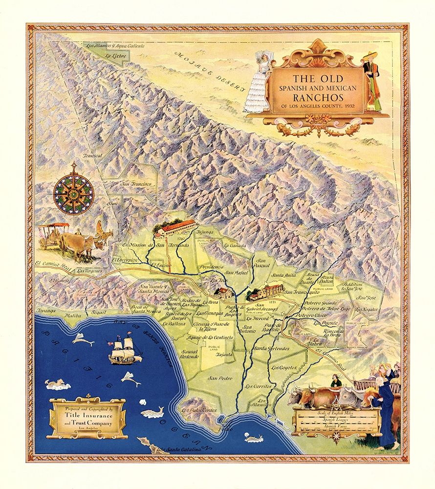 Los Angeles California - Title Ins 1932