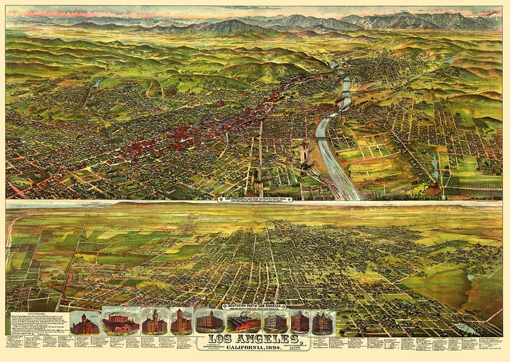 Los Angeles California - Pierce 1894