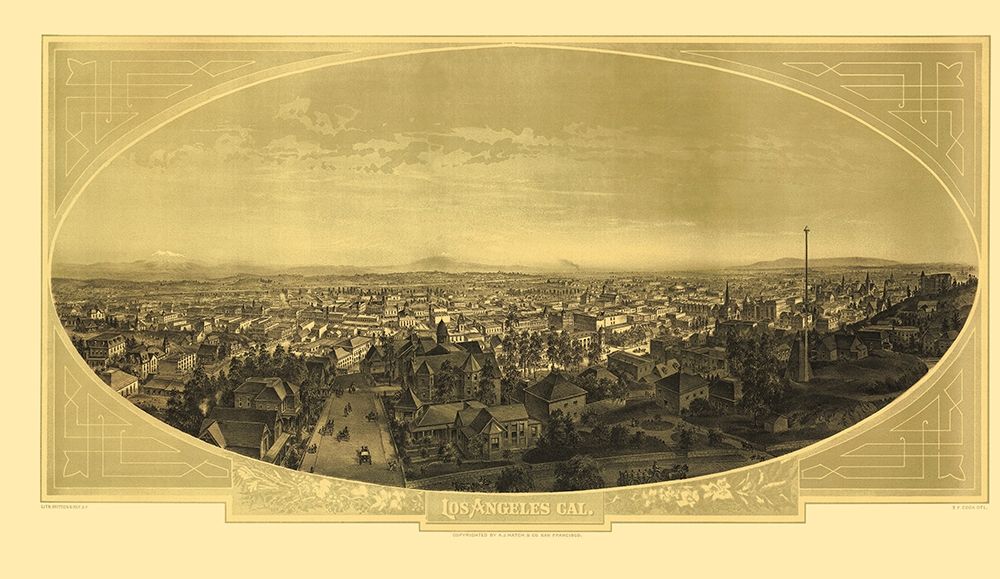 Los Angeles California - Hatch 1888