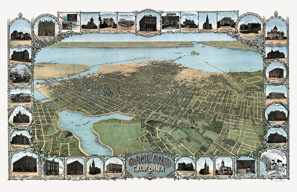 Oakland California - Soderberg 1900
