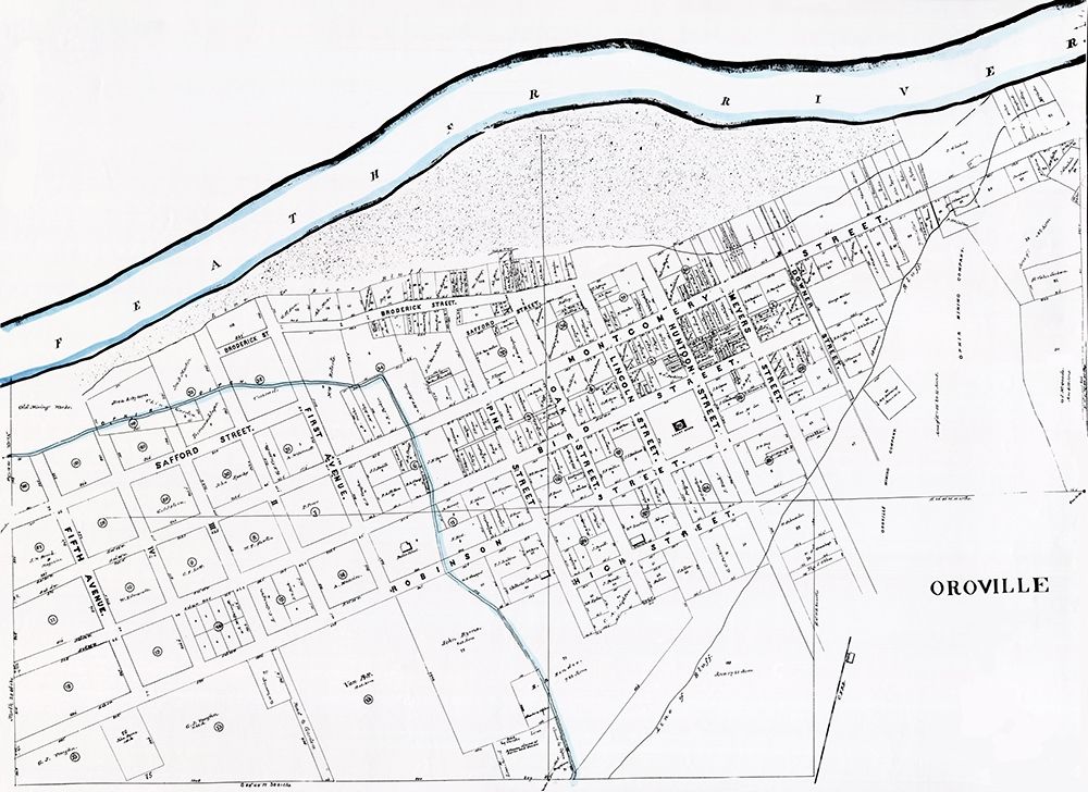 Oroville California Landowner - Edmunds 1878