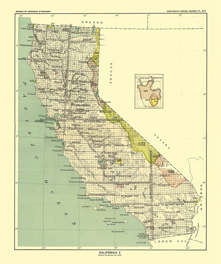 California - Round Valley Reservation - Hoen 1896