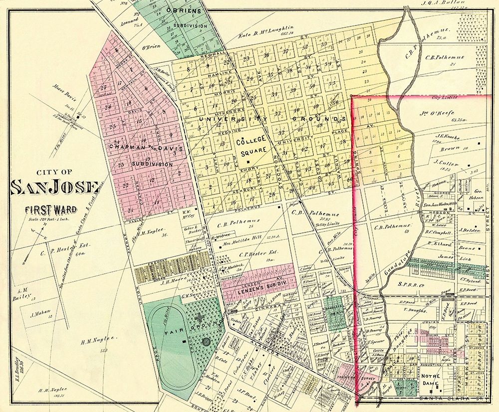 San Jose, 1st Ward California Landowner