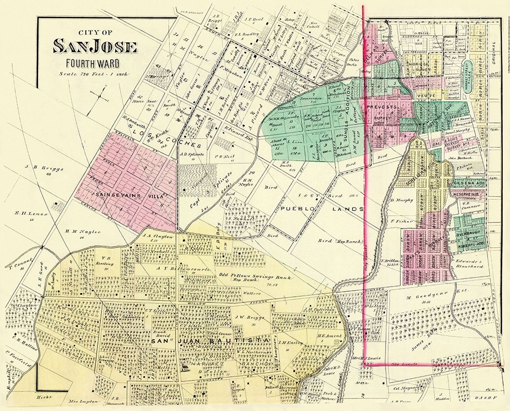 San Jose, 4th Ward California Landowner
