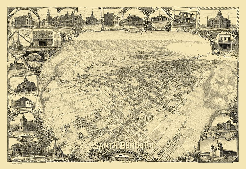 Santa Barbara California - Gifford 1898