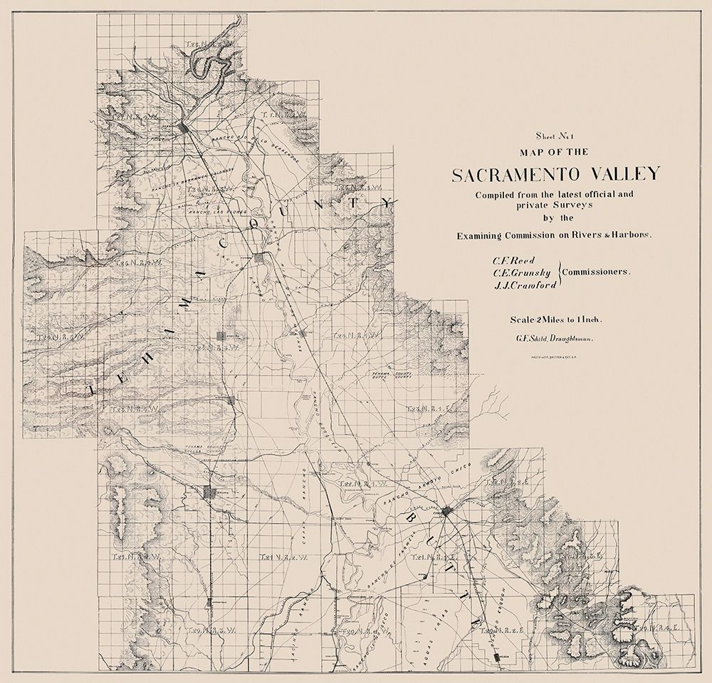 Sacramento Valley California - Britton and Rey