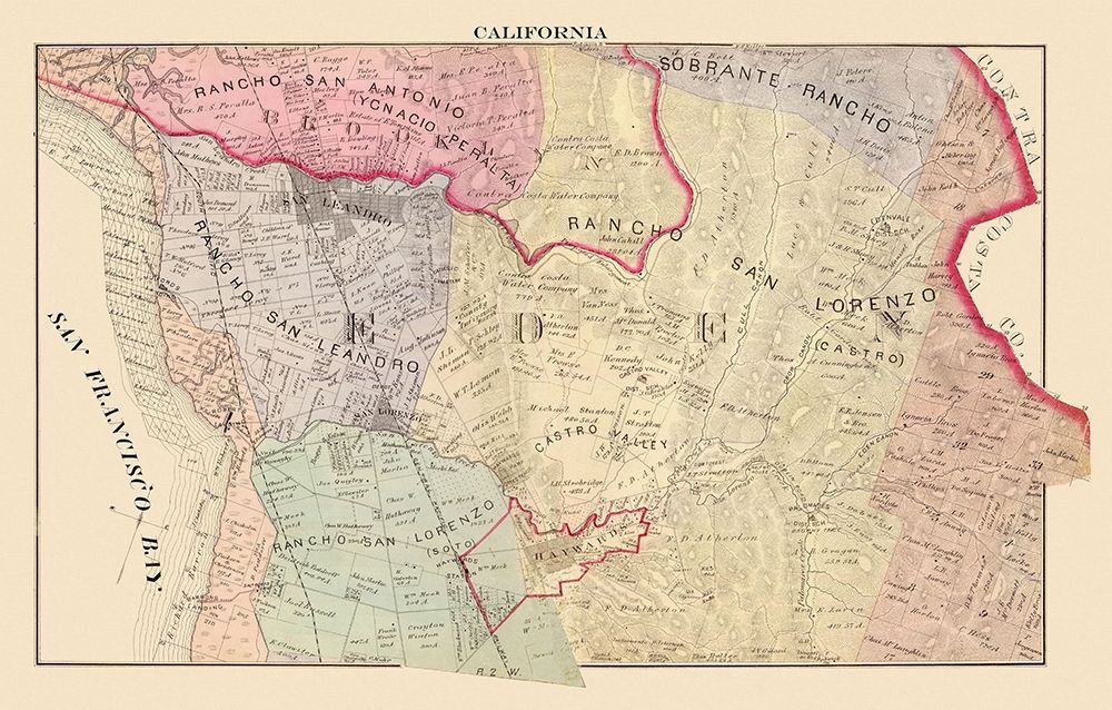 San Leandro, San Lorenzo California Landowner